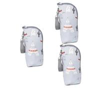 VICASKY 3 Pz Pratica borsa portabottiglie biberon isolato borsa per biberon da viaggio breast milk storage bags scatole per bottiglie borsa per biberon per il latte custodia per biberon
