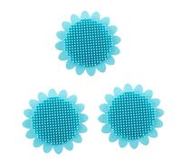 VICASKY 3 Pz Spazzola Per Shampoo Sedia Pieghevole Casa Delle Bambole Scrubber Da Bagno Esfoliante Per in Silicone Lavasciuga Corpo Macchia Silicone Alimentare Infantile