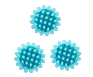 VICASKY 3 Pz Spazzola Per Shampoo Sedia Pieghevole Casa Delle Bambole Scrubber Da Bagno Esfoliante Per in Silicone Lavasciuga Corpo Macchia Silicone Alimentare Infantile