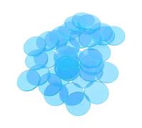 VICASKY 3 set di dischi da bingo a punto bingo, per bingo, bingo, pennarelli, gettoni, accessori per la scuola, bingo matematico, chip in plastica, 100 pezzi x 3 pezzi