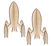VICASKY 3 set di giocattoli per il montaggio a scarabocchio, puzzle 3D, puzzle 3D, puzzle 3D, per progetti di montaggio, per puzzle 3D, in legno, 2 pezzi x 3