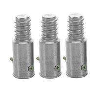 VICASKY 3 Set Kit da Connettori Filettati in Alluminio per Manici Scopa e Mop Adattatori per in e Alluminio Sostituzione e Sicura per Utensili Pulizia e Progetti da Te