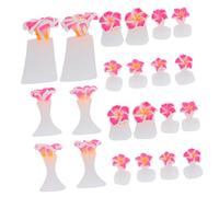 VICASKY 3 set separatore per dita delle unghie per unghie, correttori in gel, separatore per dita, separatore per unghie, separatore per pedicure da donna, gel di silice rosa