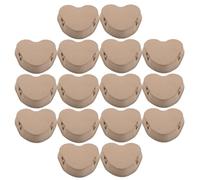 VICASKY 30 Cartoni per Uova a Forma di Cuore in Carta Riciclata, Set da 3 Confezioni per Conservazione Sicura, Decorazioni Sostenibili la Festa degli Innamorati e Uso Festivo