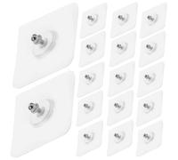 VICASKY 30 Ganci da Parete Trasparenti senza Foratura, Kit per Appendere Quadri e Foto, Chiodi da Muro senza Segni Adesivo Forte, Accessori per Cornici, per Decorazioni Murali