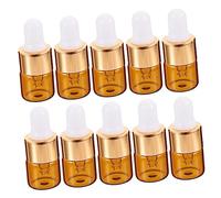 VICASKY 30 mini flaconi contagocce in marrone vuoti dispenser essenziali, per viaggi e conservazione, per progetti fai da te e conservazione dei liquidi