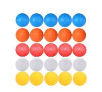 VICASKY 30 Palline da Allenamento Golf Cavo Non Poroso, Leggere e Flessibili, Set 30 Pezzi Multicolore per Pratica Indoor Sicura e Protezione Mobili