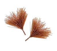 VICASKY 30 Pezzi 1 Set di Accessori di Aghi di Pino Natalizi Foglie di Cipresso Natalizio Rami di Natale Fogliame Ghirlanda di Pino Rami di Natale Decorazioni per L'Albero di