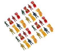 VICASKY 30 Pezzi Mini Paracadute Giocattolo Soldato di Plastica Giocattoli Volanti per Esterni Piccolo Paracadute da Lancio per e Giochi all’Aperto Colore Casuale Colore Casuale