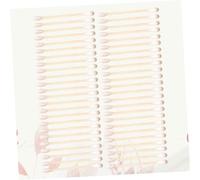 VICASKY 300 Pezzi Bastoncino Di Cotone Palla Grandi Tamponi Di Cotone Punta Di Cotone Cotton Fioc Tamponi Di Cotone a Doppia Testa Tamponi Di Cotone Cosmetici Di Legno