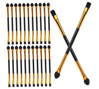 VICASKY 30pezzi Pennelli per Ombretto di Manico in Plastica e Setole in Fibra Artificiale per Trucco Occhi e Applicazione Cosmetica