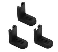 VICASKY 3pcs Gomma Maniglia Tamburo Gancio Supporto Regolabile Antiscivolo Supporto Per Tamburo Tamburo E Accessori Facile Installazione Materiale Gomma Robusto Adatto Per Vari