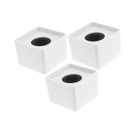 VICASKY 3pcs Multifunzionale Microfono Logo Bandiere Per Interviste Presentazioni E Scatti Stabile Elegante E Versatile Adatto Per Vari Microfoni