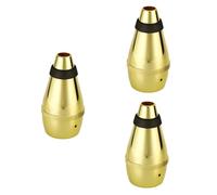 VICASKY 3pcs Tromba Ammortizzatore Per Esercizi Mute Impermeabile E Resistente Resistente all'usura Leggero E Portatile Per I Musicisti Che Volevano Migliorare L'Intonazione