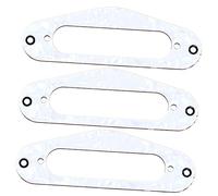 VICASKY 3pezzi Anelli Per Pickup Per Chitarra Elettrica in Metallo Supporti Per Pickup Single Coil Per Montaggio Diretto Su Chitarra Flat Top Kit Di Ricambio Per Riparazione e Sostituzione