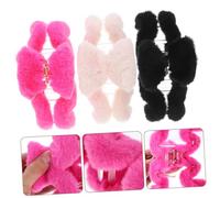 VICASKY 3pezzi Fermagli Per Capelli Pelosi Fermagli Per Mascelle Pelose Accessori Per Capelli Da Donna Copricapo Da Donna Design Unico Materiale Morbido Adatto Per Raccolti e Chignon