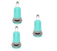 VICASKY 3pezzi Forbici Per Unghie Con Lente Di Ingrandimento Per Anziani e Tagliaunghie Acciaio Inossidabile Per Unghie Spessa Strumento Utile e Duraturo Per Manicure