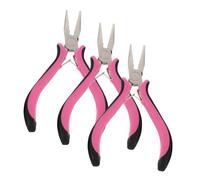 VICASKY 3pezzi Pinze per Extension Capelli da Strumento Professionale per Perline di Extension Rimozione Micro-link e Fusione in Lega Accessori per Trame di Capelli