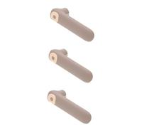 VICASKY 3pezzi Protezione Per Maniglie Silicone Antistatico Copertura Per Maniglie Di Porte Per Ragazzo Ragazza e Anziani Facile Da Installare Grigia