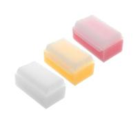 VICASKY 3pezzi Spazzola Ragazzo Ragazza Ragazza in Spugna Spazzola Esfoliante Per Bagnetto Sicuro Morbida Per Massaggio Sensoriale e Cura Della Crosta Latttea