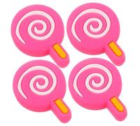 VICASKY 4 Ammortizzatori Tennis Silicone Design Lollipop Riduzione per Racchette Tennis Compatibili con per Giocatori Appassionati