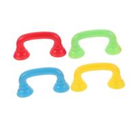 VICASKY 4 auricolari per telefono, sviluppo vocale, in microfibra, giocattolo per ricevitore, giocattolo per telefono sussurro, in plastica