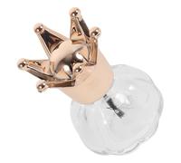 VICASKY 4 bottiglie per smalto con pennello, contenitori in riutilizzabili per nail art, per colori, facili da maneggiare e infrangibili