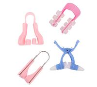 VICASKY 4 clip per nasello per modellare e sollevare ponte nasale, materiale in silicone per uso duraturo, facile da usare, plastica