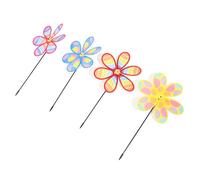 VICASKY 4 girandole a vento decorazione per giardino, per decorazioni da giardino durevoli e divertenti