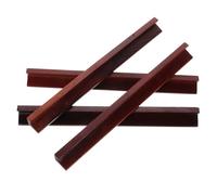 VICASKY 4 Mini Righello per Mahjong Legno con Design Scanalatura per Organizzazione e Trasporto Tiles Durante Serate