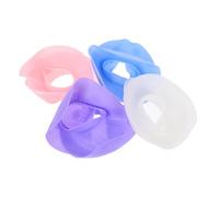 VICASKY 4 Paia Braccialetti Versatili e Resistenti per per Lavaggio del Viso in Silicone Prevengono Schizzi di Liquido Polsini Skin Care Durante Cucinare e Pulire