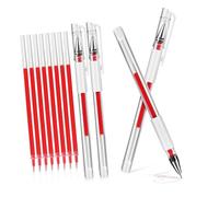 VICASKY 4 pennarelli per sopracciglia e, mine di ricambio riutilizzabili, durevoli e versatili per applicazioni di bellezza