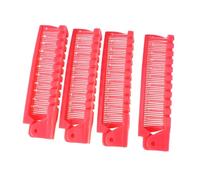 VICASKY 4 pettini pieghevoli in plastica per la casa e il viaggio per i viaggi, colore casuale