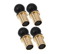 VICASKY 4 Pezzi Chiudi Bottiglia a Forma Di Gourd Bocca in Ottone Per Tappi Di Ricambio e Accessori Per Bar