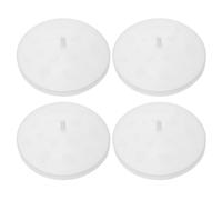 VICASKY 4 Pezzi Coperture in Silicone per Ciotola Popcorn Pieghevoli Coperchi Resistenti al Calore per Microonde Accessori per Conservazione Snack per Serate Film e Feste