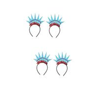 VICASKY 4 Pezzi Fascia Statua della Libertà e per Feste con Creativa Accessori Decorativi per Foto e Atmosfera Divertente