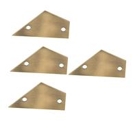 VICASKY 4 pezzi righello triangolare per riparazione di strumenti, istruzioni per il livellamento della vita, strumento per strumenti, strumento di misurazione, righello di misura, regolazione