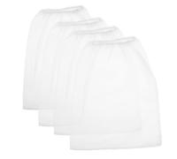 VICASKY 4 pezzi Sacchetti Ricambio per Aspirapolvere in Tessuto Non Tessuto Riutilizzabili con Apertura Elastica Filtro Polvere Manicure per Centri Estetici Nail Art Facili da Pulire e