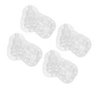 VICASKY 4 Pezzi Stampi Trasparenti per Frutta Forma di Buddha Multifunzione Resistenti Sole e Alte Temperature Superficie Liscia per Modellatura Facile e Sicura di Frutta e Verdura per Uso