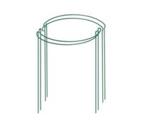 VICASKY 4 Pezzi Supporto per Piante Rampicanti Semicircolare in Ferro Verde, Robusto e Resistente, per Mantenere Le Piante Dritte nel Giardino o sul Balcone