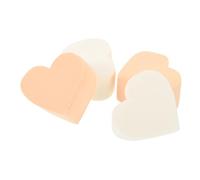 VICASKY 4 pezzi trucco a forma di cuore riutilizzabile per trucco facciale per applicazione precisa per polvere e cosmetici liquidi, colori casuali