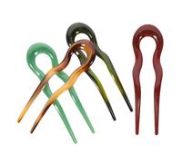 VICASKY 4 pezzi vintage forcine per capelli produttore di nodi francesi eleganti bacchette per capelli a forma di U accessori per capelli cinesi panini penne materiale Pc