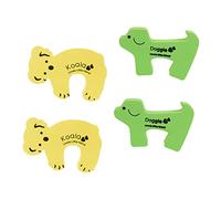 VICASKY 4 Pz carta animale fermaporta a prova di bambino della porta del dito del bambino petg aqpet per le degli animali tappo antipizzicamento delle eva