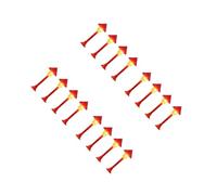 VICASKY 4 Set Lampioni Led Miniatura Stradali Simulate Per Decorazione Casa Miniatura E Micropaesaggistica Resistente E Realistico Per Camera
