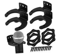 VICASKY 4 Set Per Microfono Gancio Roll Cover Universale Microfono Supporto