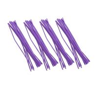 VICASKY 4 strumento per parrucchieri bigodini per il volume kit per la permanente dei bigodini per lunghi kit permanente Filo zincato Viola,porpora