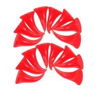 VICASKY 40 Pezzi Accessori per Chioma Halloween Corna Diavolo in Plastica Rosso Leggero Versatile per Feste e Attività Genitore-figlio Design Unico e Tema Demone