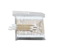 VICASKY 400pezzi Tampone di Cotone Doppia Punta Rotondi e Appuntiti Multiuso per Rimozione Trucco Applicazione Cura Ferite e Pulizia Oggetti