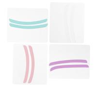 VICASKY 4paia Bacchette in Silicone Perminazione Ciglia Dischetti in Silicone Per Permanente Ciglia Nastro Per Occhi Cuscinetto Per Lifting Kit Ricarica Per