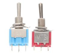 VICASKY 4pcs Interruttore a pedale Chitarra Parte Durevole Tasti a pedale di ricambio Resistenza ad alta temperatura Per gli amanti della chitarra